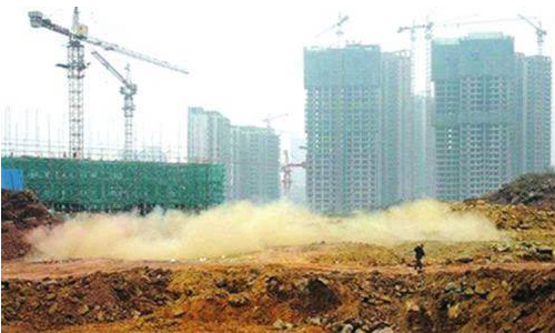 揚塵監測,愿為城市藍天白云貢獻一份力量